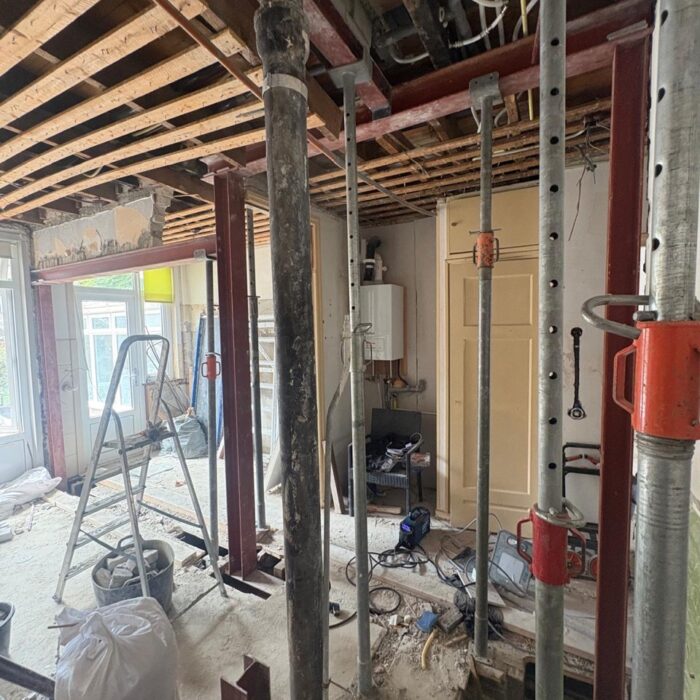 Project, muur slopen