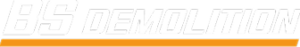 Logo - BS Demolition wit